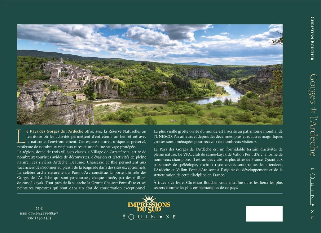Livre 'Le Pays des Gorges de l'Ardècher'