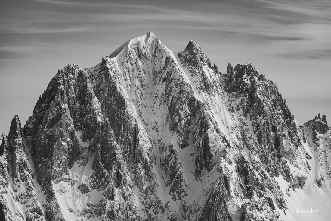 3865 - Massif du Mont Blanc - L'Aiguille Verte